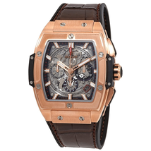Hublot Spirit of Big Bang Chronograph Silver-tone Dial Men's Watch 641.OX.0183.LR