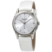Hamilton Jazzmaster Automatic Diamond Silver Dial Ladies Watch H32315842