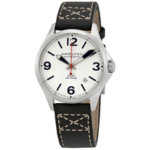Hamilton Khaki Aviation Automatic Silver Dial Men's Watch H76225751