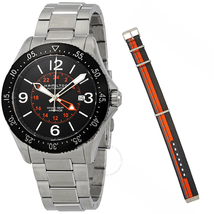 Hamilton Khaki Aviation Pilot GMT Black Dial Automatic Men's Watch H76755131