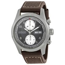 Hamilton Khaki Field Automatic Chronograph Black Dial Men's Watch H71566583