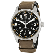 Hamilton Khaki Field Black Dial Men's Limited Edition Hand Wound Watch H69819530