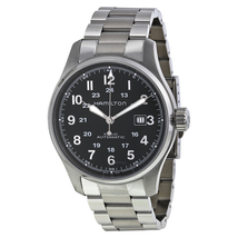 Hamilton Khaki Officer Automatic Black Dial Men's Watch H70625133