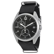 Hamilton Pilot Pioneer Chronograph Black Dial Men's Watch H76552433