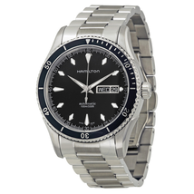 Hamilton Seaview Black Dial Stainless Steel Men's Watch H37565131
