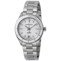 Hamilton Seaview White Dial Stainless Steel Ladies Watch H37411111