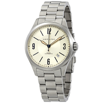 Hamilton Khaki Aviation Ivory Dial Automatic Men's Stainless Steel Watch H76565125