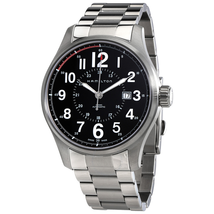 Hamilton Khaki Officer Automatic Black Dial Men's Watch H70615133