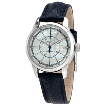 Hamilton Railroad White Mother Of Pearl Dial Blue Leather Ladies Watch H40405691