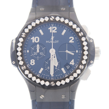 Hublot Big Bang 41mm Chronograph Automatic Diamond Blue Dial Men's Watch 341.CM.7170.LR.1204