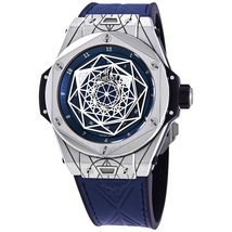 Hublot Big Bang Sang Bleu Automatic Blue Dial Men's Limited Edition Watch 415.NX.7179.VR.MXM18