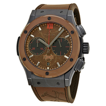 Hublot Classic Fusion Forbidden Chronograph Automatic Tobacco Dial Men's Watch 521.CC.0589.VR.OPX14
