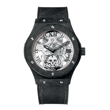 Hublot Classic Fusion Tourbillon Skull Dial Skeleton Automatic Men's Watch 505.UC.0170.VR.SKULL