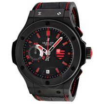 Hublot Flamengo Bang Black Rubber Gummy Alligator Men's Watch 318.CI.1123.GR.FLM11