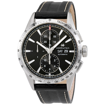 Hamilton Broadway Auto Chrono Grey Dial Leather Men's Watch H43516731