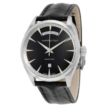 Hamilton Jazzmaster Automatic Black Dial Black Leather Men's Watch H42565731