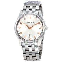 Hamilton Jazzmaster Thinline Silver Dial Stainless Steel Men's Watch H38511113