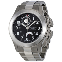 Hamilton Khaki Navy Frogman Black Dial Automatic Men's Watch H77716133