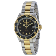 Invicta Pro Diver Automatic Black Dial Two-tone Men's Watch 8927C 8927OB