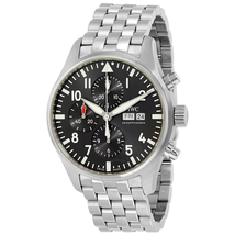 IWC Pilot Spitfire Automatic Chronograph Grey Dial Men's Watch IW377719