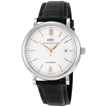 IWC Portofino Automatic Silver-plated Dial Men's Watch IW356517