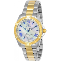 Invicta Angel Hearts Quartz White Dial Two-tone Ladies Watch 23656