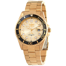 Invicta Pro Diver Champagne Dial Yellow Gold-tone Men's Watch 30025