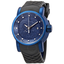 Invicta S1 Rally Dragon Automatic Blue Dial Grey Polyurethane Men's Watch 18214