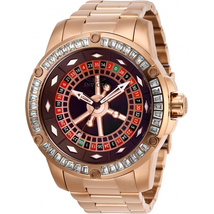 Invicta Specialty Casino Automatic Crystal Red Dial Men's Watch 28714