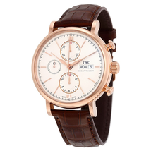 IWC Portofino Chronograph Automatic Silver Dial Men's Watch IW391025