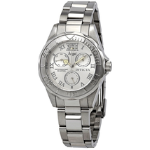 Invicta Angel Multi-Function Silver Dial Ladies Watch 21696