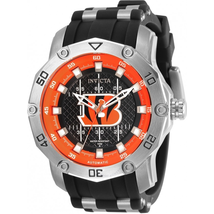Invicta Invicta NFL Cincinnati Bengals Automatic Black Dial Men's Watch 32014 32014