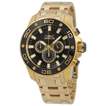 Invicta Pro Diver Chronograph Black Dial Men's Watch 26076