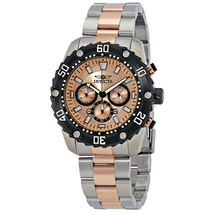 Invicta Pro Diver Chronograph Rose Dial Men's Watch 22520