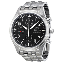 IWC Classic Pilot Chrono Automatic Steel Men's Watch 3717-04 IW371704
