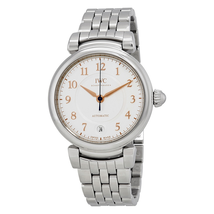 IWC Da Vinci Silver Dial Automatic Men's Steel Watch IW458307