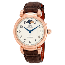 IWC Da Vinci Silver Diall Automatic Unisex Moonphase Watch IW459308