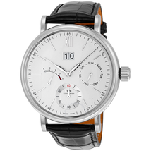 IWC Portofino Day Date Silver-Plated Dial 8 Day Power Reserve Men's Watch IW516201