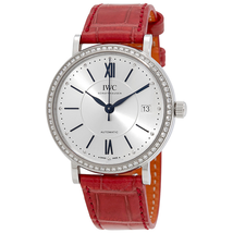 IWC Portofino Silver Dial Diamond Automatic Ladies Watch 4581-09 IW458109