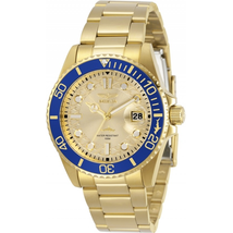 Invicta Invicta Pro Diver Master of The Oceans Quartz Gold Dial Men's Watch 30485 30485