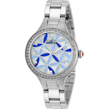 Invicta Invicta Wildflower Quartz Crystal White Dial Ladies Watch 30965 30965