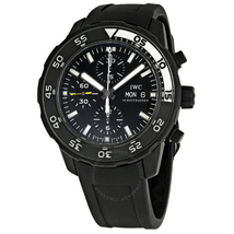 IWC Aquatimer Automatic Chronograph Black Rubber Men's Watch IW376705