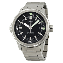 IWC Aquatimer Black Dial Stainless Steel Men's Watch IW329002