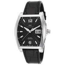 IWC Da Vinci Black Dial Black Leather Men's Watch IW452312