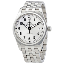 IWC Pilot Automatic Silver Dial Stainless Steel Men's Watch IW324006