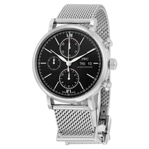 IWC Portofino Automatic Black Dial Stainless Steel Men's Watch IW391016