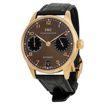 IWC Portuguese 7 Day Power Reserve Automatic Rose Gold Men's Watch IW500124