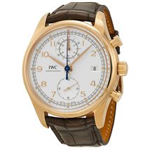 IWC Portuguese Chronograph Classic Automatic Rose Gold Men's Watch IW390402