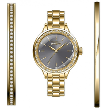 Invicta Angel Quartz Crystal Grey Dial Ladies Watch 29314