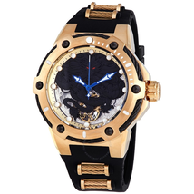 Invicta Bolt Black Dial Black Polyurethane Men's Watch 26315